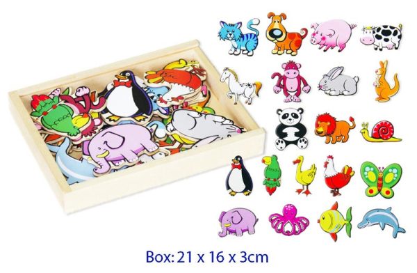 20Pc Magnetic Animals