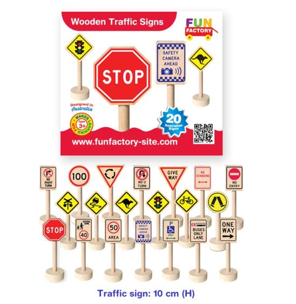 20Pc Tracffic Signs