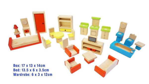 26Pc Doll House
