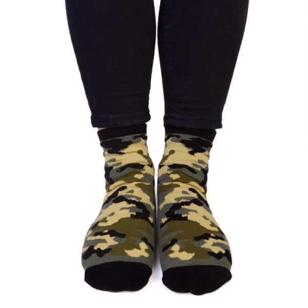 Camo Feet Speak Socks