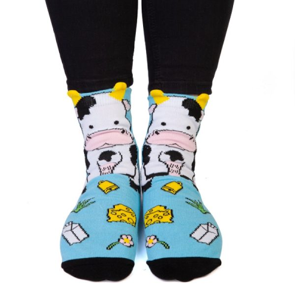 Cow Feet Speak Socks