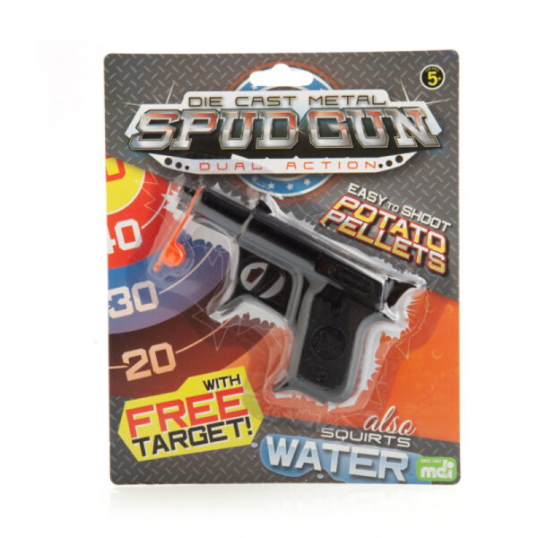 METAL SPUD GUN (3 IN 1) - 2 ASSTD