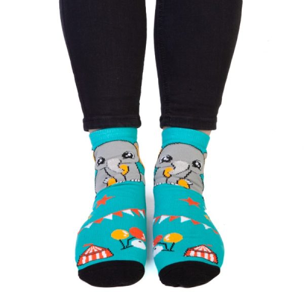 Elephant Feet Speak Socks