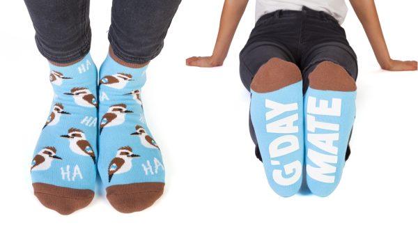 Kookaburra Speak Socks