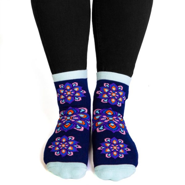 Mandala Feet Speak Socks