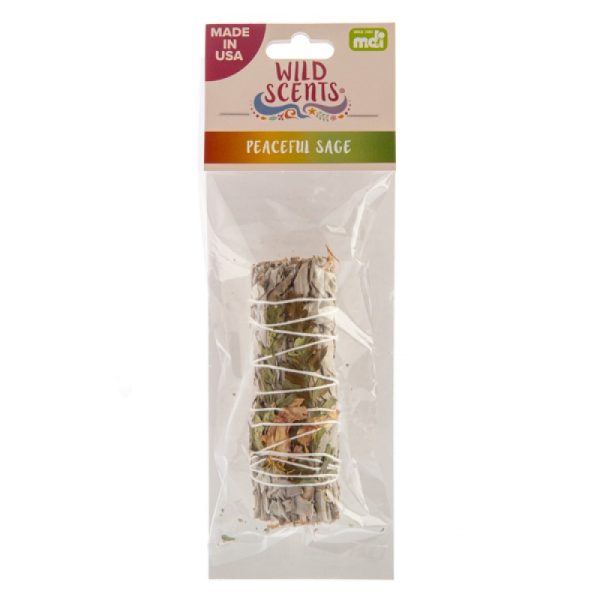 Peaceful Sage & Herbs Smudge Stick