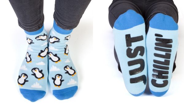 Penguin Speak Socks