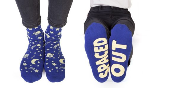 Space Speak Socks