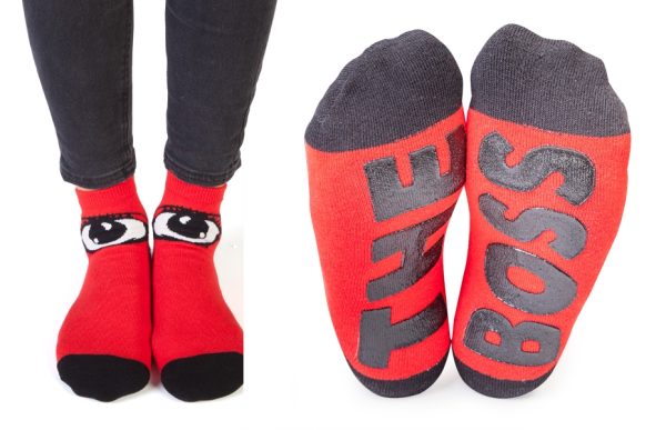 The Boss Speak Socks