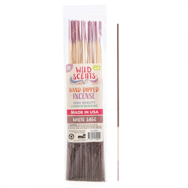 Wild Scents White Sage Incense (40 pcs)