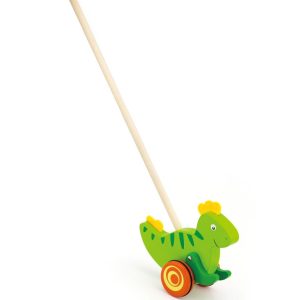 Wooden Push Toy Dino