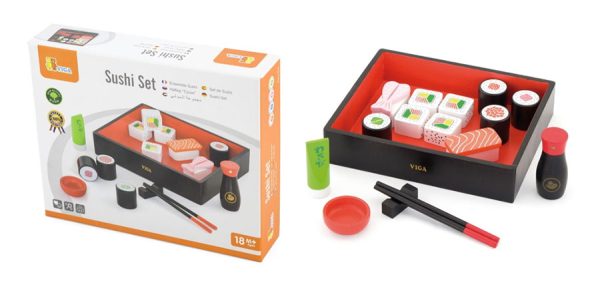 Wooden Sushi Set