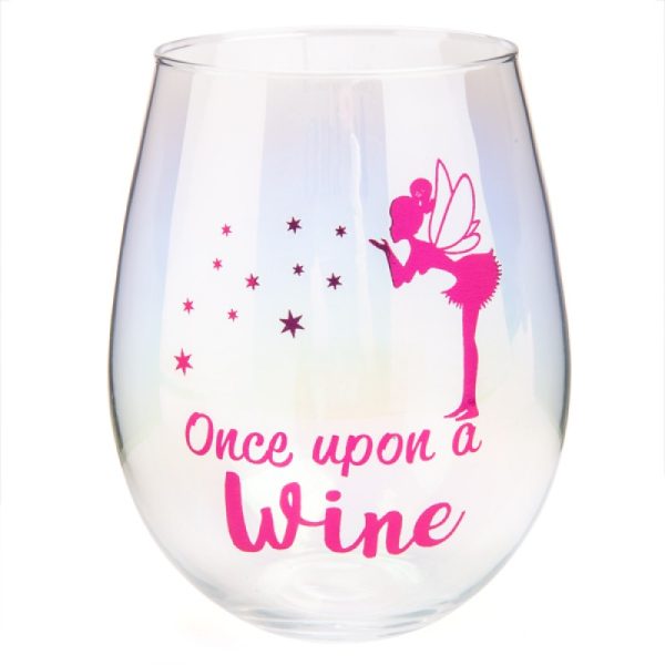 Once Upon a Wine Stemless Wine Glass