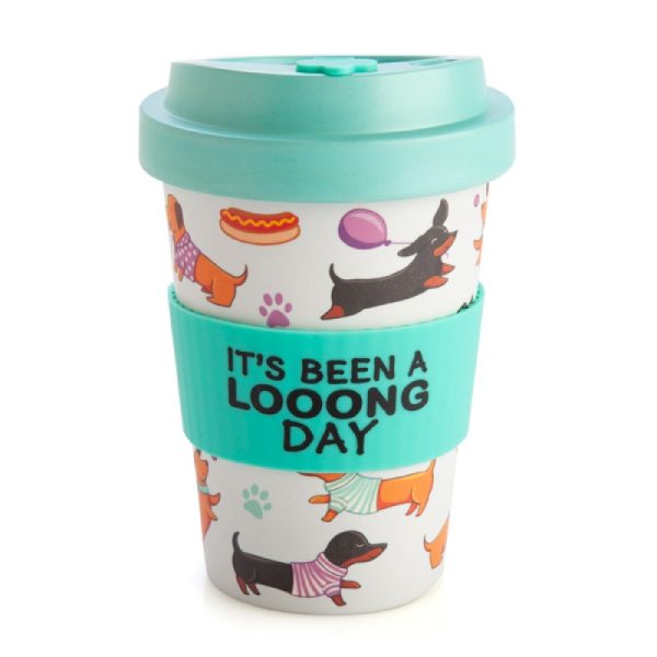 Dachshund Eco-to-Go Bamboo Cup