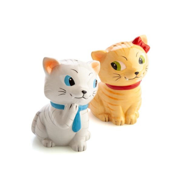 Furever Pets Tabby Cats Salt Pepper Set