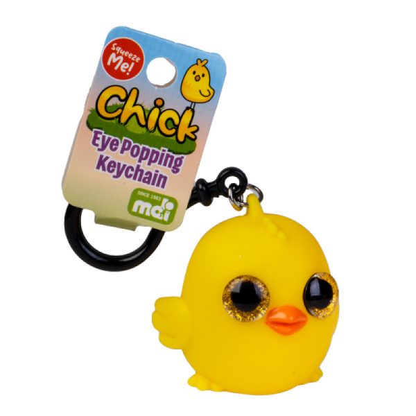 Chick Eye Popping Keychain