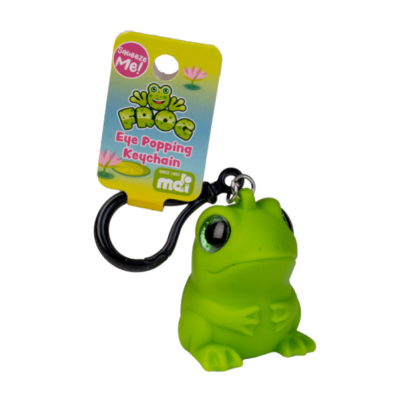 omgkawaii Blink Eyes Frog Keychain Green