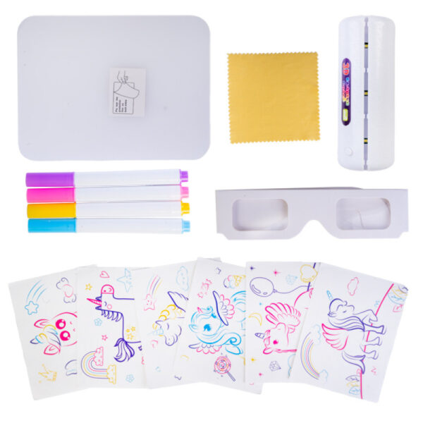 Unicorn Kingdom's 3D Illuminate Drawing Board - Image 3