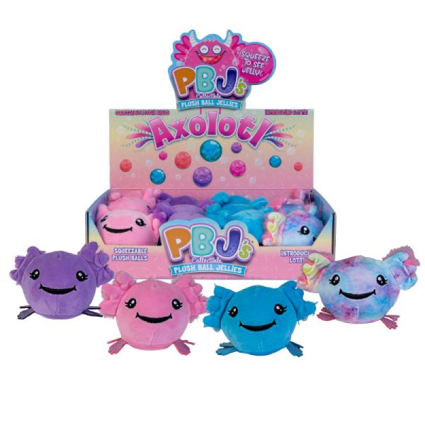 Axolotl Plush Ball Jellies