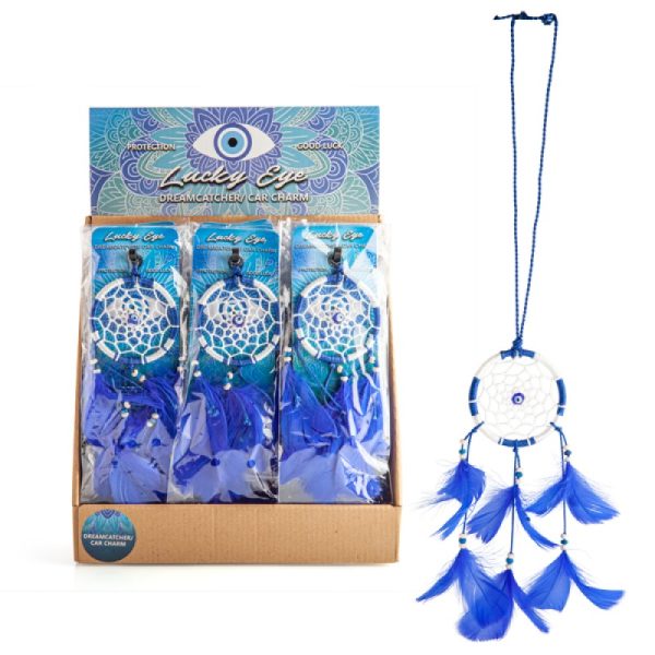 Lucky Eye Dreamcatcher Car Charm