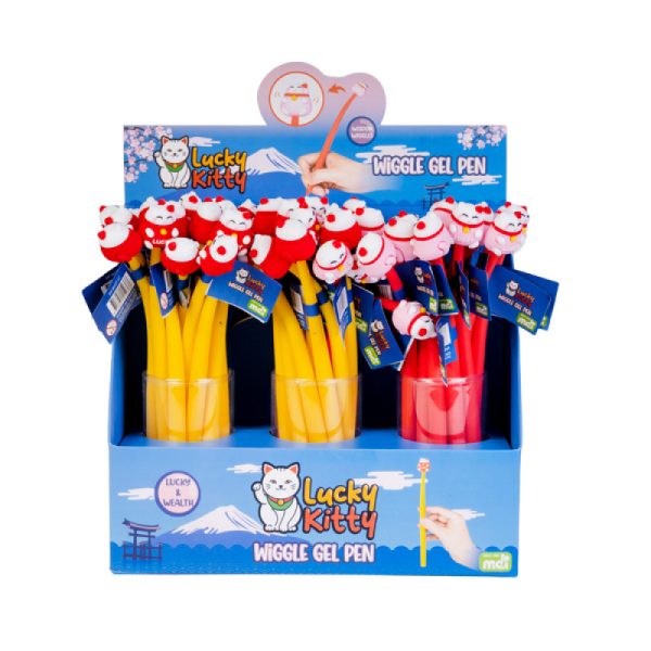 Wiggle Lucky Kitty Gel Pen