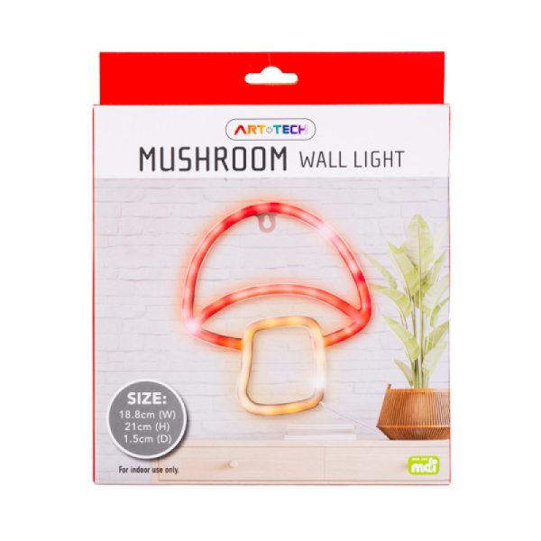 Mushroom LED Wall Light