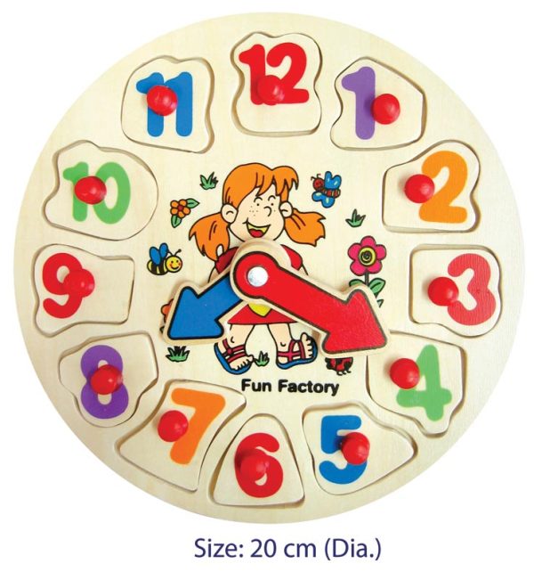 Puzzle Clock -Girl