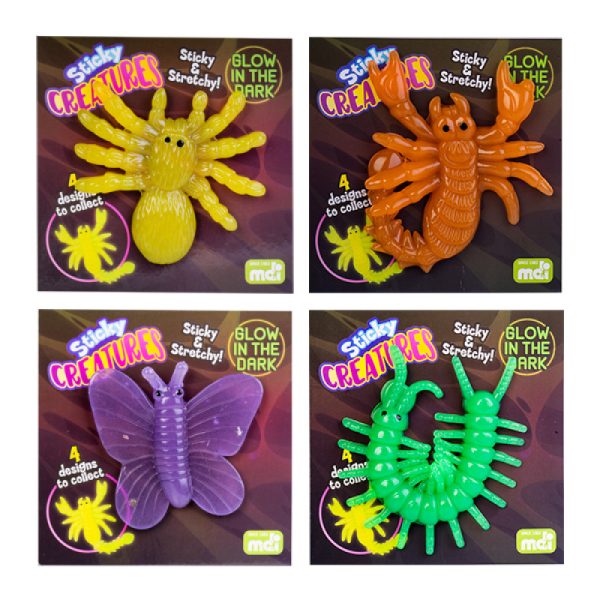 Glow in the Dark Sticky Creatures