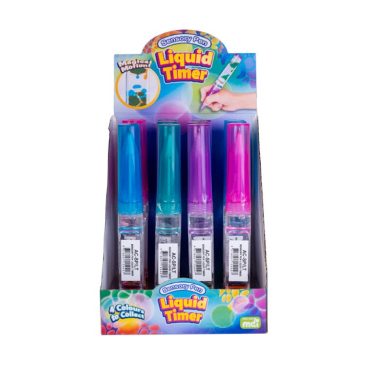 Sensory Pen Liquid Timer - Blueberry Express