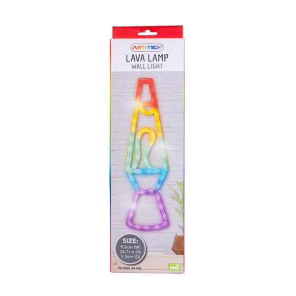 Lava Lamp LED Wall Light