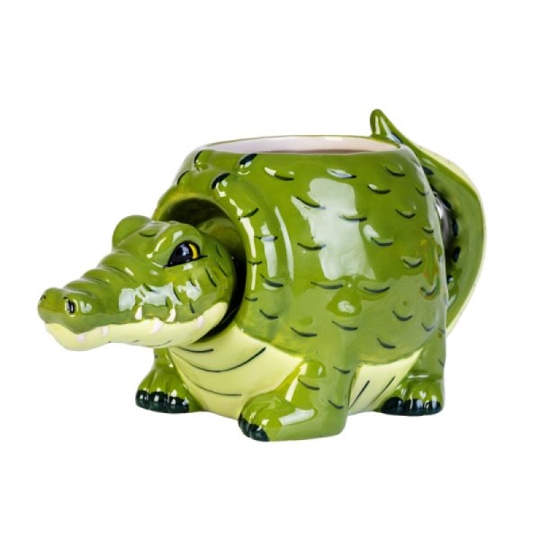 Crocodile 3D Bobble Head Mug