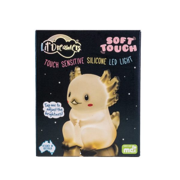 Lil' Dreamers Axolotl Soft Touch LED Light - Image 2
