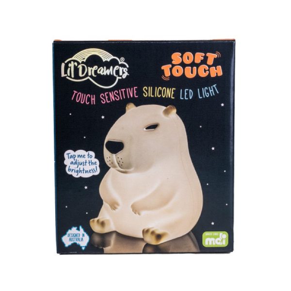 Lil' Dreamers Capybara Soft Touch LED Light - Image 2