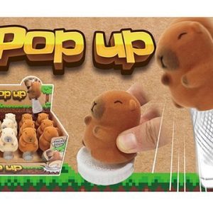 FLOCKED CAPYBARA POP-UP (2 ASSTD)