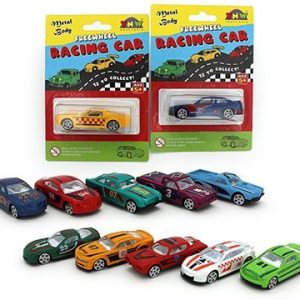 DIE CAST FREEWHEEL CAR ON CARD (12 ASSTD) – 7.5CM