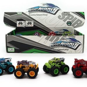 DIE CAST PULLBACK MONSTER CAR – 9CM