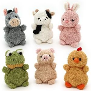 PLUSH – 14CM FARM ANIMALS (6 ASSTD)