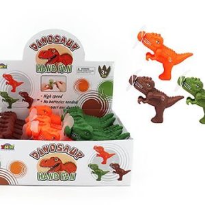 MANUAL FRICTION FAN – DINOSAUR (3 ASSTD)