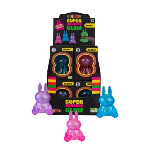 Smoosho's Super Squeeze Glow-in-the-dark Rabbit