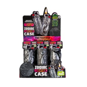 Smokezilla Zodiac Metal Lighter Case