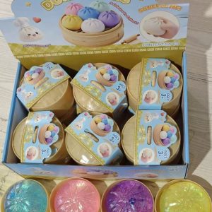 MYSTERY SQUISHY DUMPLING W/GLITTER (4 ASS) – 8.5cm