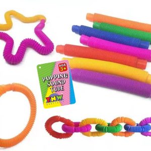 POPPING SOUND STRETCH TUBE (6 ASSTD)