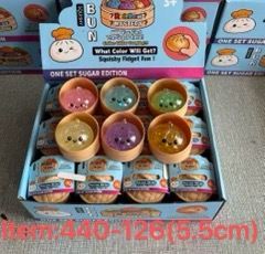 MYSTERY SQUISHY DUMPLING W/GLitter gel(4 ASS) – 5.8cm