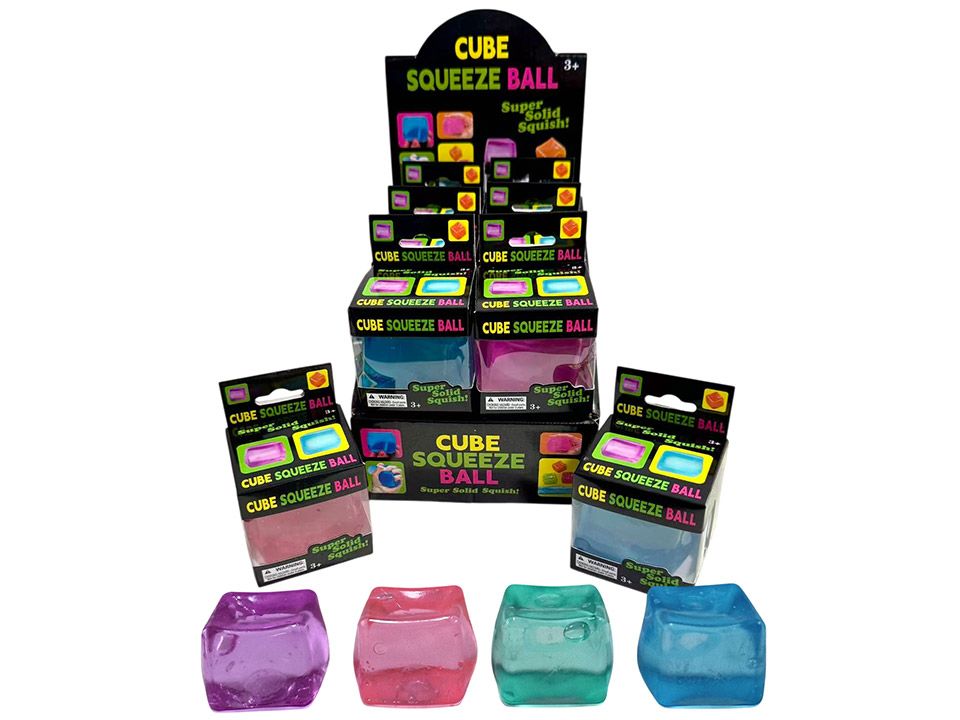SQUEEZE SUGAR CUBE (4 ASSTD) – 5cm - Blueberry Express SQUEEZE SUGAR CUBE (4 ASSTD) – 5cm