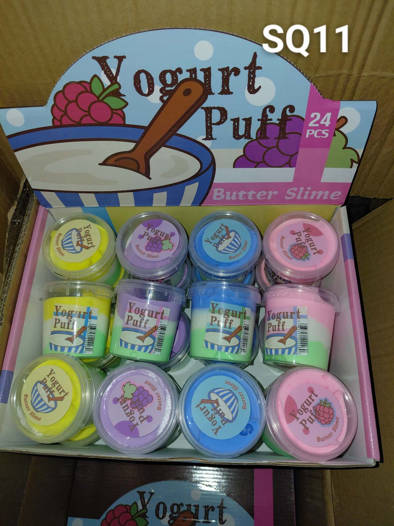 FLUFFY YOGURT PUTTY - Blueberry Express FLUFFY YOGURT PUTTY
