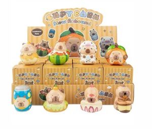 Squishy Blind Box Capybarra Family assorted