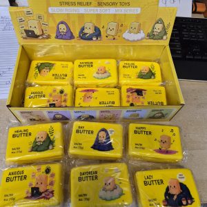 SQUISHY BUTTER WITH  MOOD CARTOONS