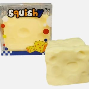 SQUISHY COCONUT OIL 7CM CHEESE