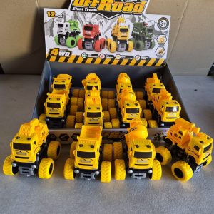 4X4 FRICTION CONSTRUCTION BUILDERS TRUCK 9CM