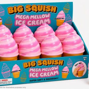 GIANT SQUEEZE MEGA MELLOW ICE CREAM – 19cm